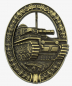 Mobile Preview: German Army, Panzer Assault Badge in Bronze Manufacturer DH